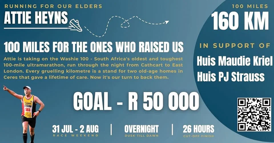 Attie Heyns 160km Run